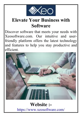 Elevate Your Business with Software