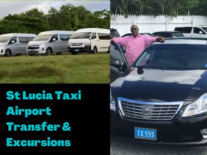 st lucia taxi airport transfer excursions