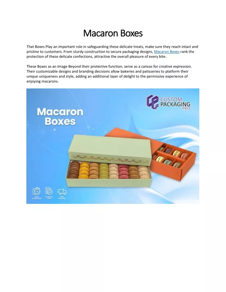 macaron b macaron boxes