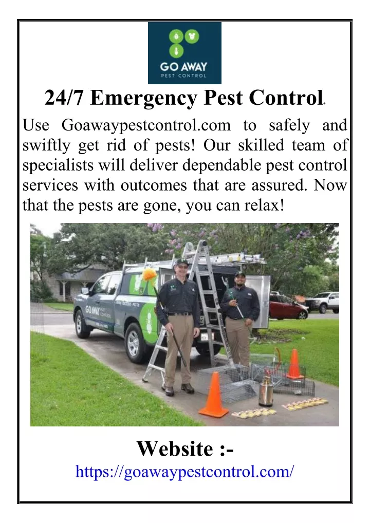24 7 emergency pest control use goawaypestcontrol