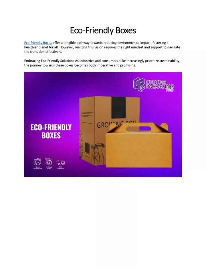 eco eco friendly boxes friendly boxes