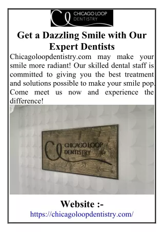 Get a Dazzling Smile with Our Expert Dentists