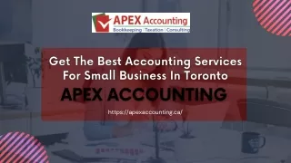 Get The Best Accounting Services For Small Business In Toronto