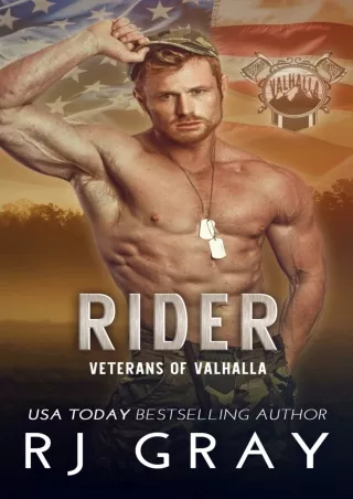 get⚡[PDF]❤ Rider: A Military Romance (Veterans of Valhalla Book 13)