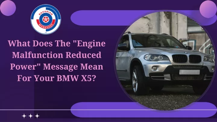 what does the engine malfunction reduced power