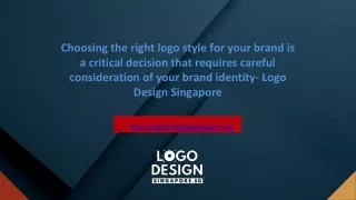 Choosing the right logo style for your brand is a critical decision that requires careful consideration of your brand id