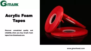 Acrylic Foam Tapes