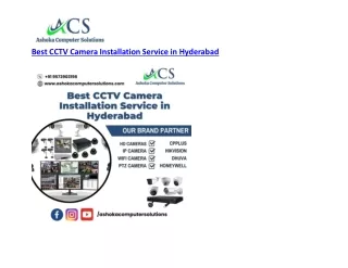 Best cctv installation services in hyderabad near me