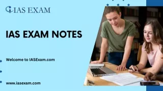 Best IAS Exam Notes for Beginners