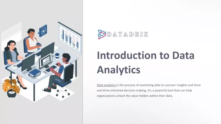 introduction to data analytics