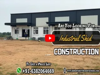 Industrial Shed Contractors Chennai  | Bangalore | Coimbatore | Erode | Kerala | Mysore |Hyderabad | Mumbai