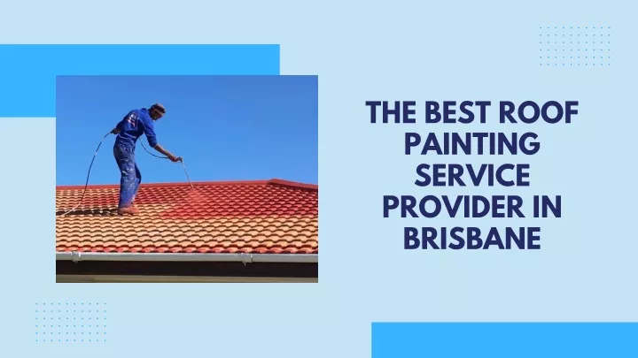 the best roof painting service provider