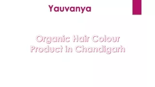 Organic Hair Colour Product in Chandigarh