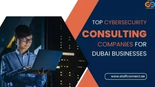 Cybersecurity Consulting Companies For Dubai Businesses