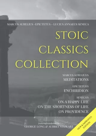 READ⚡[PDF]✔ Stoic Classics Collection: Marcus Aurelius’s Meditations, Epictetus’s