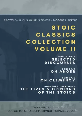❤[READ]❤ Stoic Classics Collection, Volume II: Epictetus’s Selected Discourses,