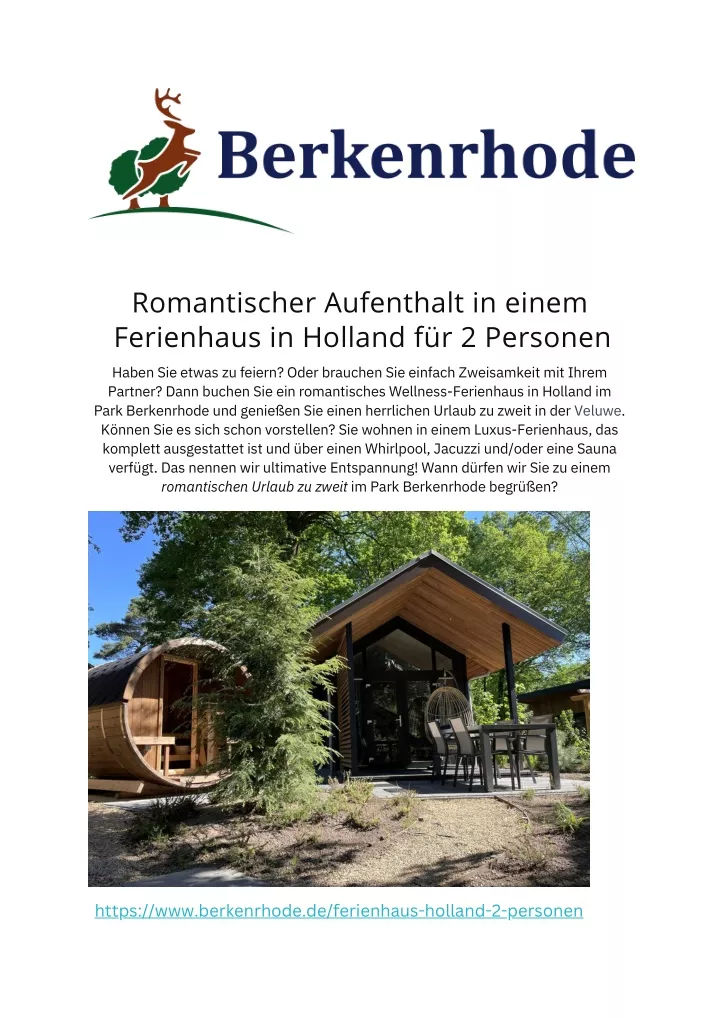 romantischer aufenthalt in einem ferienhaus