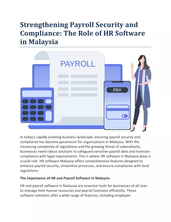 strengthening payroll security and compliance