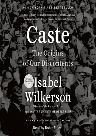 ⚡[PDF]✔ Caste (Oprah's Book Club): The Origins of Our Discontents