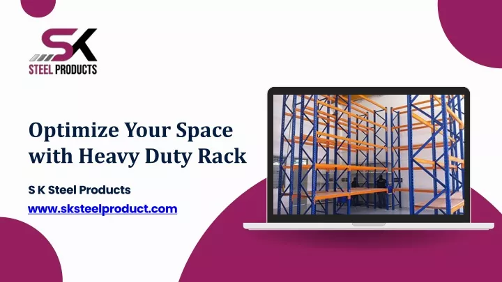optimize your space with heavy duty rack