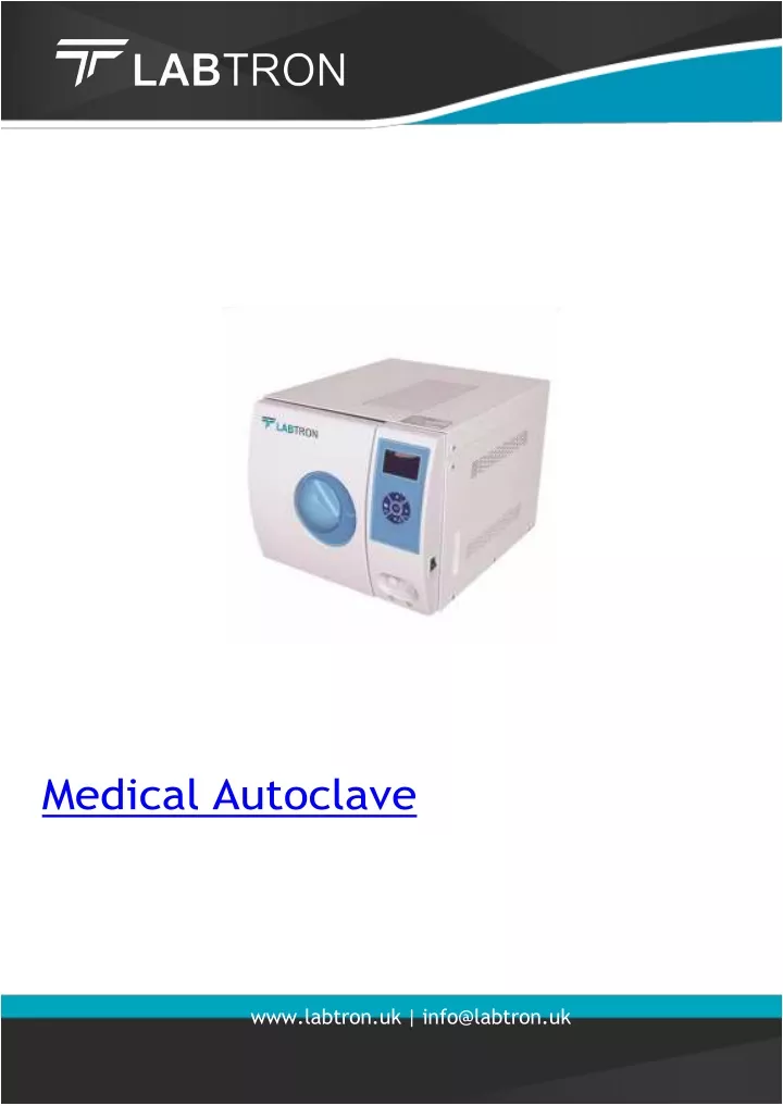 medical autoclave