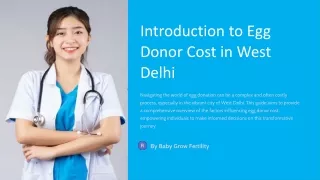 introduction to egg donor cost in west delhi