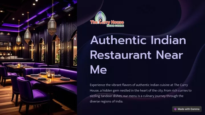 authentic indian restaurant near me