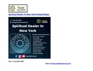 Spiritual Healer In New York United States