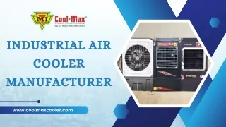 Best Industrial Air Cooler Manufacturer in India