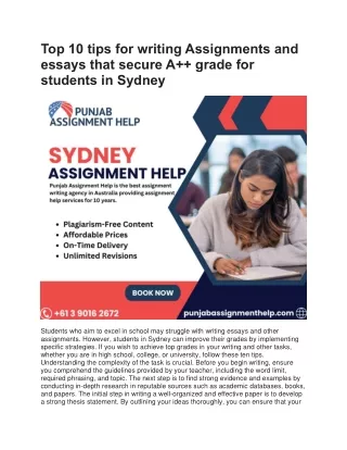 Top 10 tips for writing Assignments and essays that secure A   grade for student