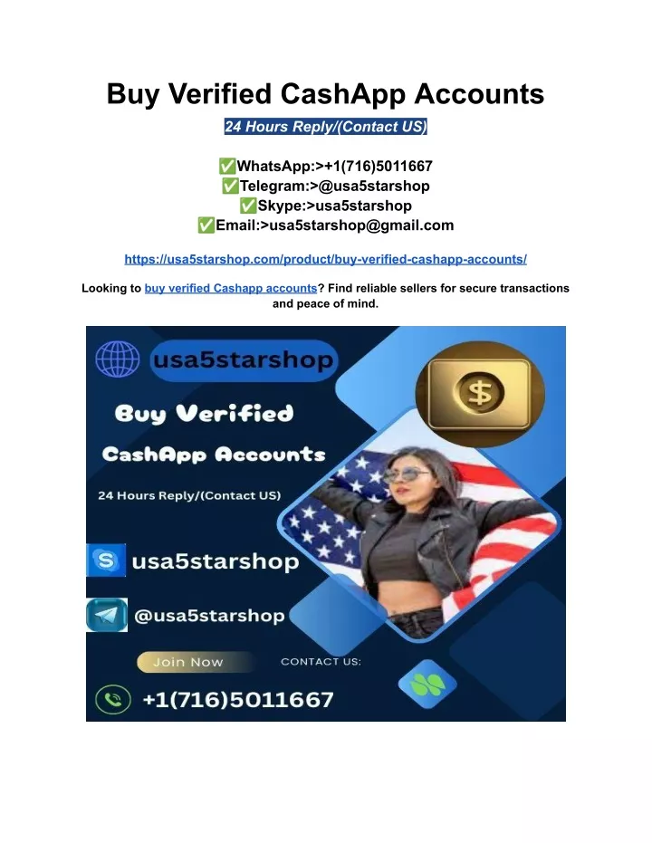 PPT Buy Verified CashApp Accounts PowerPoint Presentation, free download ID13176937