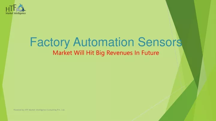 factory automation sensors market will hit big revenues in future