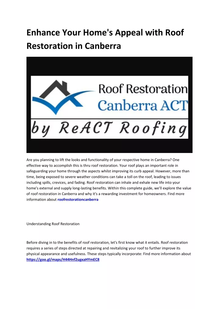 enhance your home s appeal with roof restoration