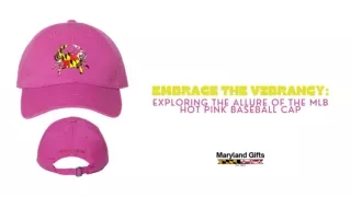 Embrace The Vibrancy Exploring The Allure Of The MLB Hot Pink Baseball Cap