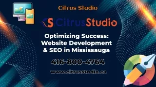 Website Development & SEO Company in Mississauga