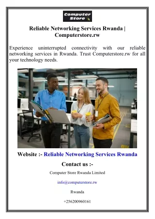 reliable networking services rwanda computerstore
