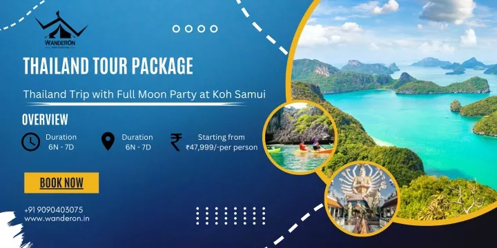 thailand tour package