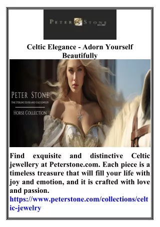 Celtic Elegance - Adorn Yourself Beautifully