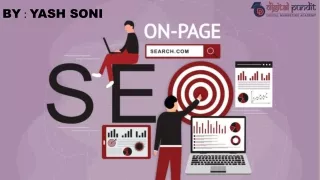 ONPAGE-SEO PPT