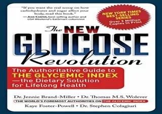 ⭐ DOWNLOAD/PDF ⚡ The New Glucose Revolution: The Authoritative Gu