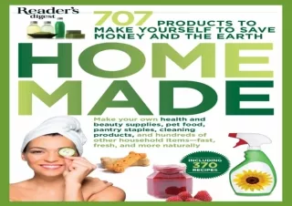 ⭐ DOWNLOAD/PDF ⚡ Homemade: 707 Products to Make Yourself to Save
