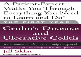 get [PDF] Download The First Year: Crohn's Disease and Ulcerative