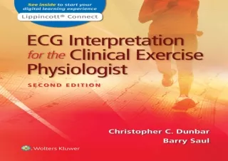 get [PDF] Download ECG Interpretation for the Clinical Exercise P