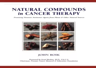 ❤ PDF/READ ⚡  Natural Compounds in Cancer Therapy: Promising Nont