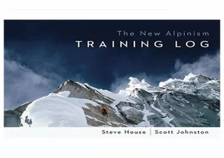 Download  [PDF]  The New Alpinism Training Log