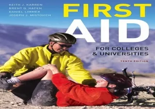 [PDF READ ONLINE]  First Aid for Colleges and Universities (10th