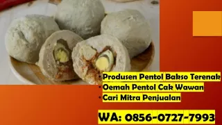 Buka Kemitraan! WA 0856-0727-7993 Pabrik Pentol Bakso Frozen Mojokerto