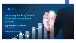Mastering the Art of Account Receivable Management Services