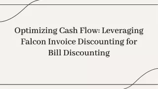 Falcon Invoice Discounting: Tailored Financial Wings