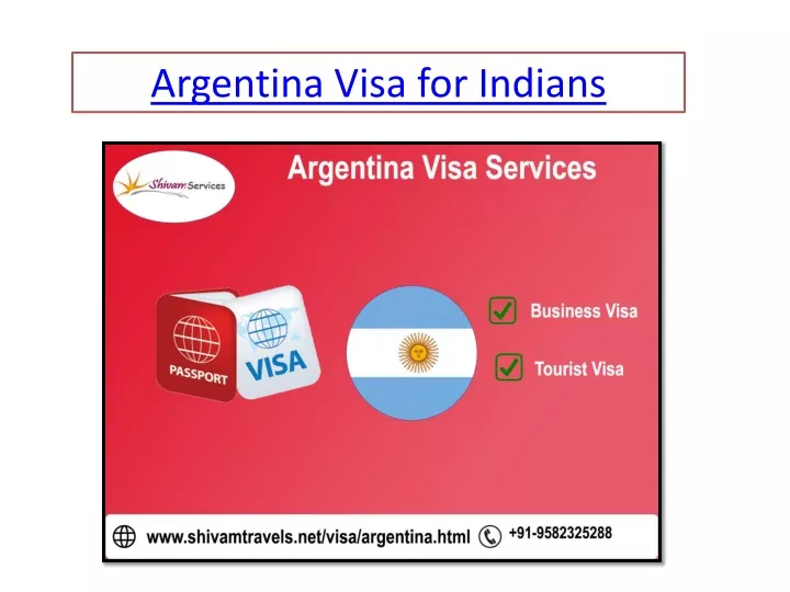 argentina visa for indians